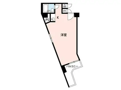 インペリアルお茶の水(ワンルーム/8階)の間取り写真