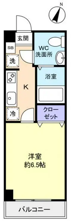 アリビオ八千代台西 5階階 間取り