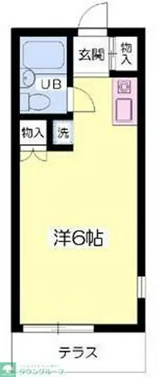 ドルチェ国立 1階階 間取り