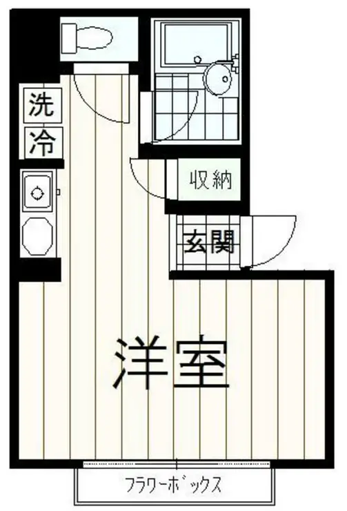 マンションKANNA 3階階 間取り