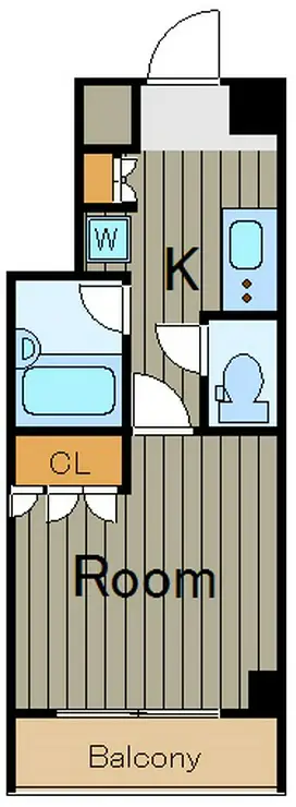 VIVRE横浜白楽弐番館 3階階 間取り