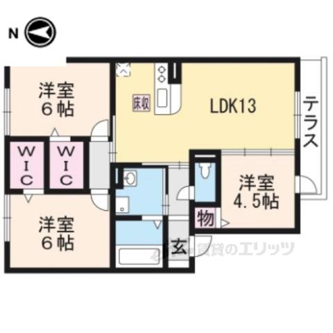 ルミエール(3LDK/2階)の間取り写真