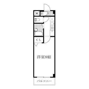 アスコット瀬戸口(1K/5階)の間取り写真