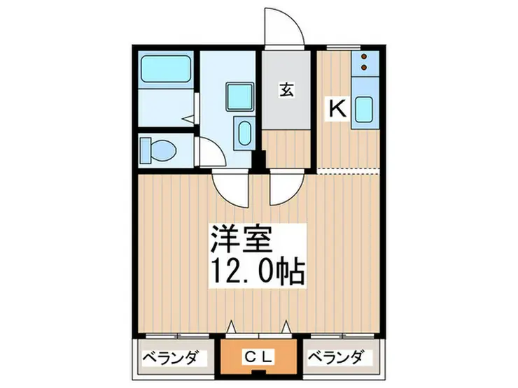 パレットビル 2階階 間取り