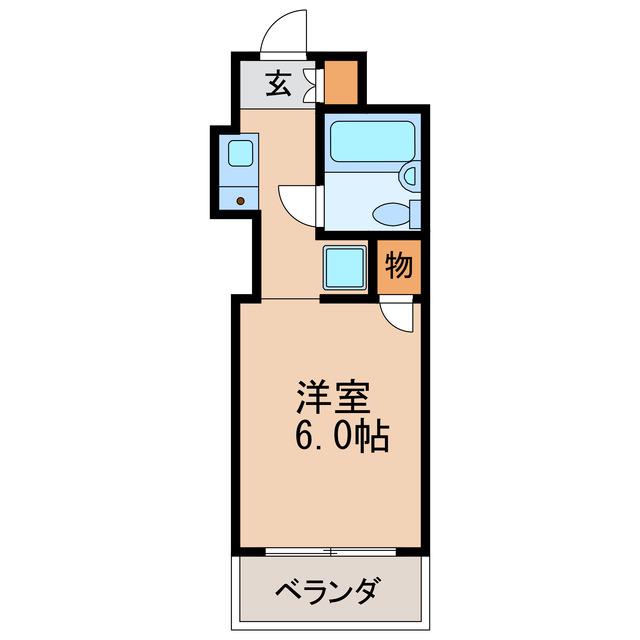 レスパス千種(ワンルーム/5階)の間取り写真