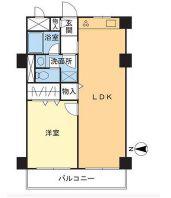 ノートス扇橋(1LDK/3階)の間取り写真