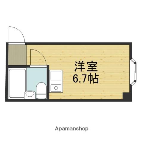 SEIKAビル(ワンルーム/3階)の間取り写真