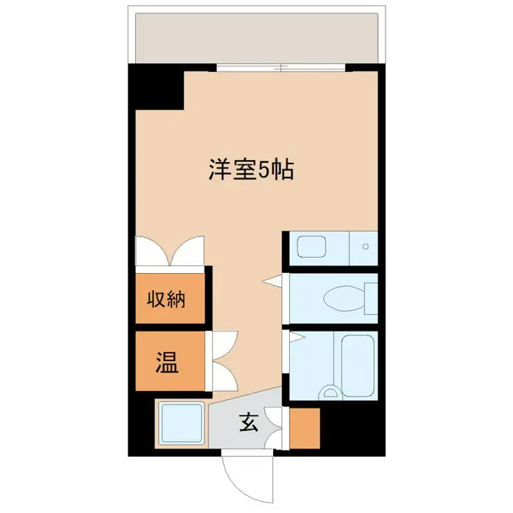 ウェーブス 4階階 間取り