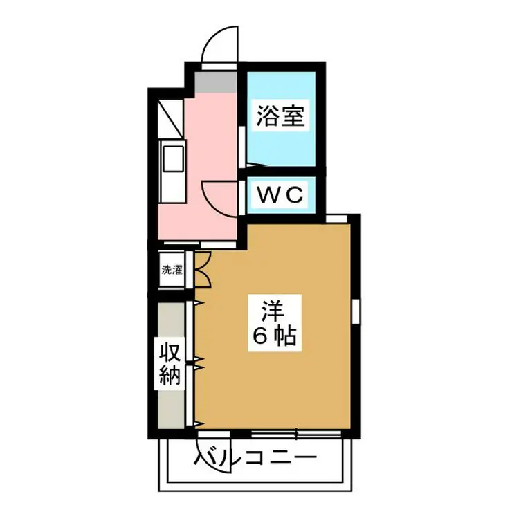 リスガーテラス 1階階 間取り