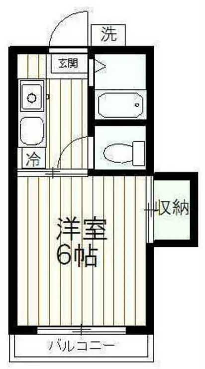フォーブルハヤシ 1階階 間取り