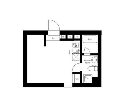 8-BONDS OMORI-NISHI(1K/5階)の間取り写真