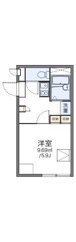レオパレスAIR(1K/2階)の間取り写真