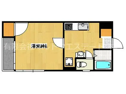 第3マルティビル(1K/5階)の間取り写真