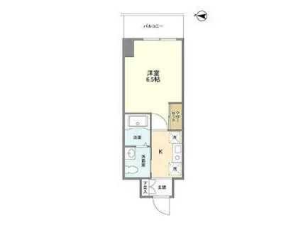 アクシーズグランデ蕨IV(1K/3階)の間取り写真