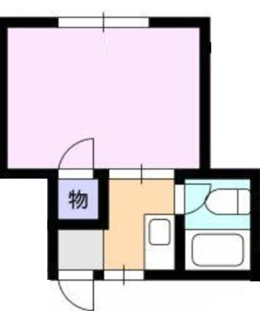 ハイツ昭弘(1K/1階)の間取り写真
