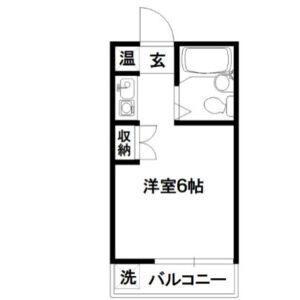 ハートイン洲山(1K/4階)