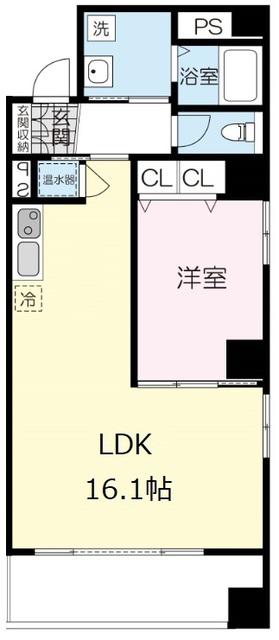 グランドルチェ(1LDK/5階)の間取り写真