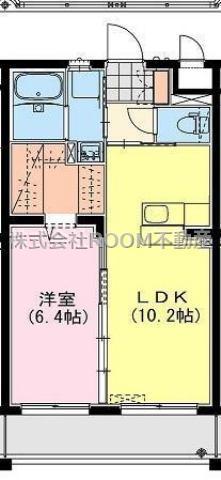NEVER LAND(1LDK/3階)の間取り写真