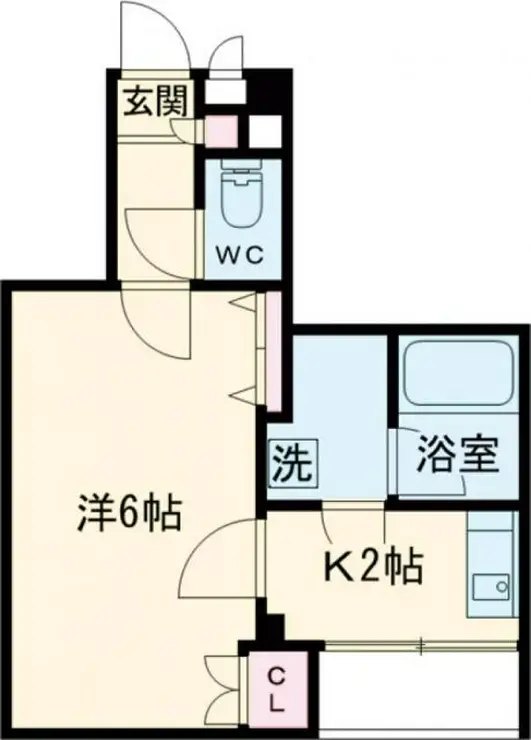 アーバンプレイス上野毛 2階階 間取り