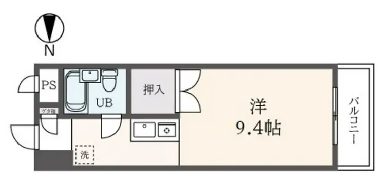 モリノセザンヌ II 3階階 間取り