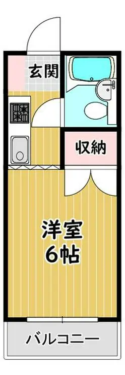 ピュアシティ清瀬 2階階 間取り