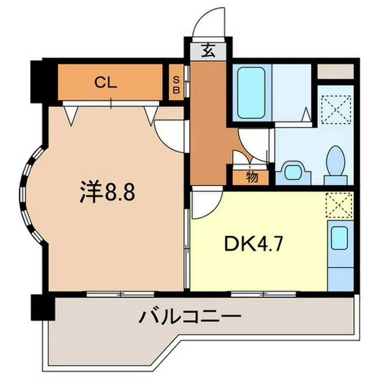 JC GRANDE MODO 4階階 間取り