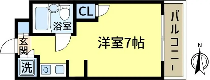 マリオン新小岩 1階階 間取り