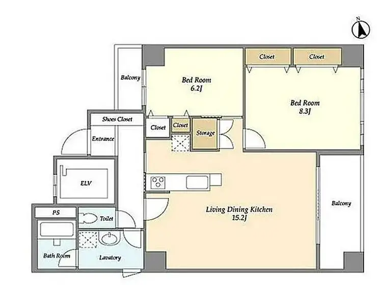 クリストファーヒルズ 9階階 間取り