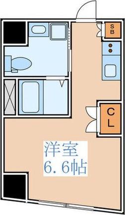 GRAN PASEO 阿佐ヶ谷(ワンルーム/4階)の間取り写真
