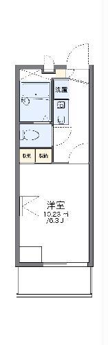 レオパレス光が丘(1K/2階)の間取り写真