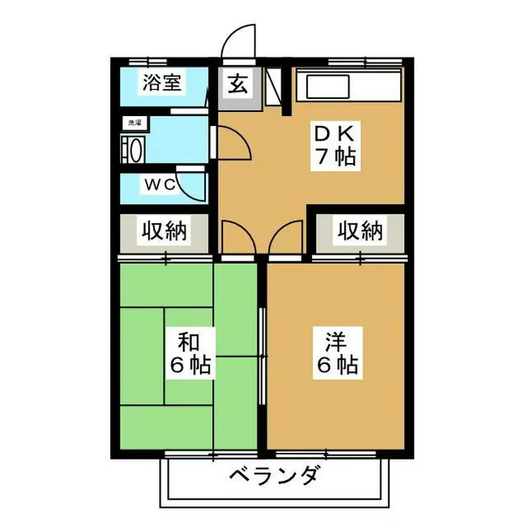 ラベンダーハイム 2階階 間取り