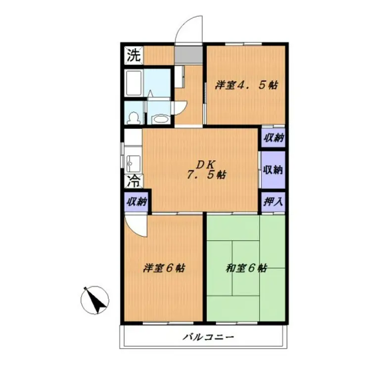 工藤ビル 4階階 間取り