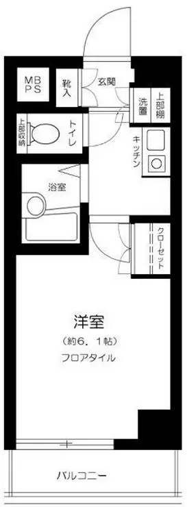 シンシア蒲田 4階階 間取り