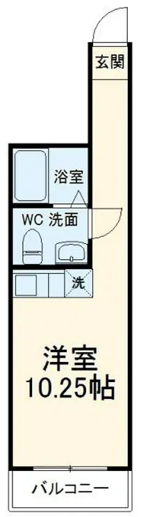 グランアベニュー相模大野 1階階 間取り