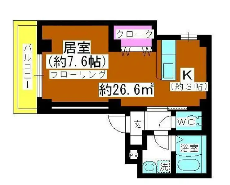 アルファコート戸田公園I 2階階 間取り