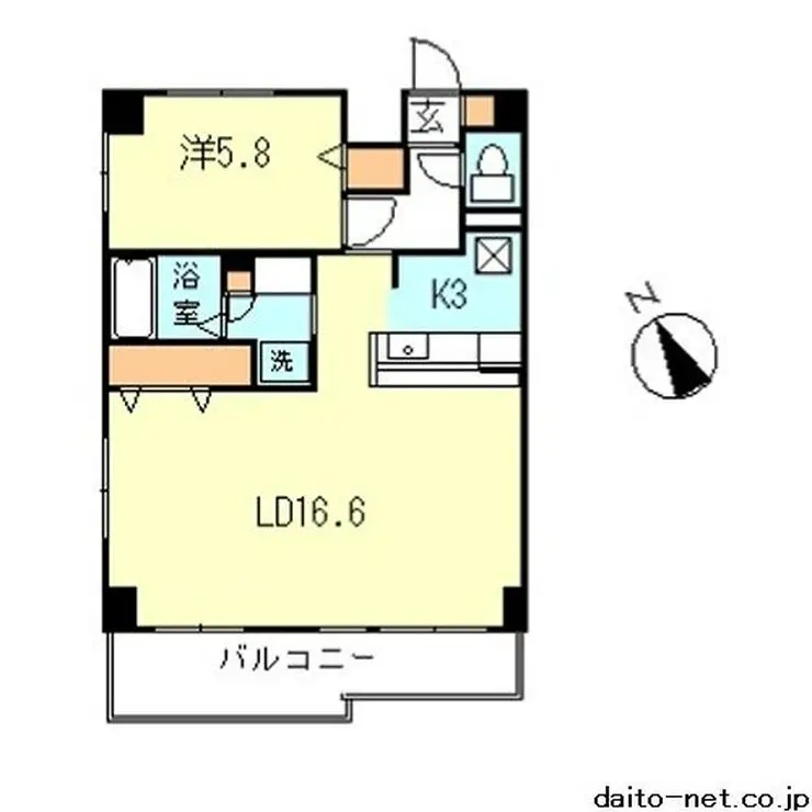 第1寿美家ビル 4階階 間取り