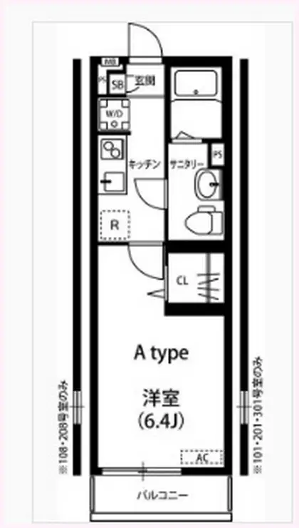 リブリ・ハナミズキ湘南台 1階階 間取り