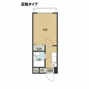 リバービレッジ(1K/1階)の間取り写真
