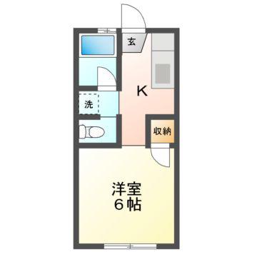 CRAFT HOME(1K/1階)の間取り写真