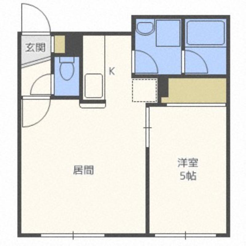 シェラ126(1LDK/3階)の間取り写真
