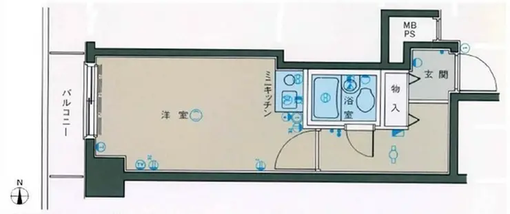 パレ・ドール池袋北 9階階 間取り