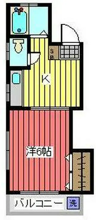 ハイツ明美 3階階 間取り