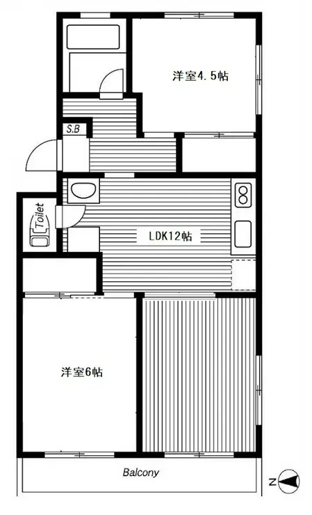 宮崎台レジデンス 1階階 間取り