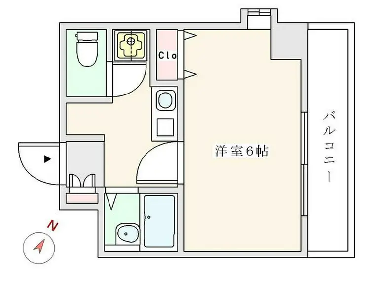 プレール上池袋 4階階 間取り