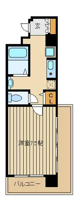 サン東伏見 6階階 間取り