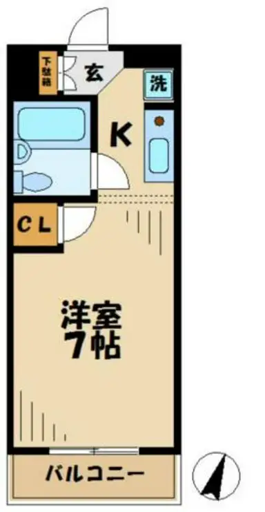 コンフィーコーポ 2階階 間取り