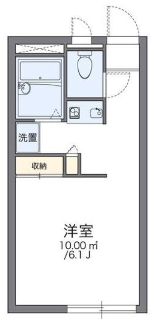 レオパレスサニーハイツ(1K/2階)の間取り写真