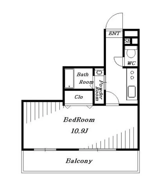 アンブラッセ新検見川 6階階 間取り