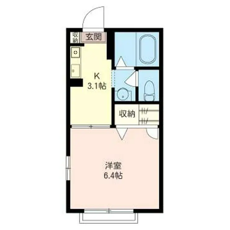 セブンスクエア 2階階 間取り