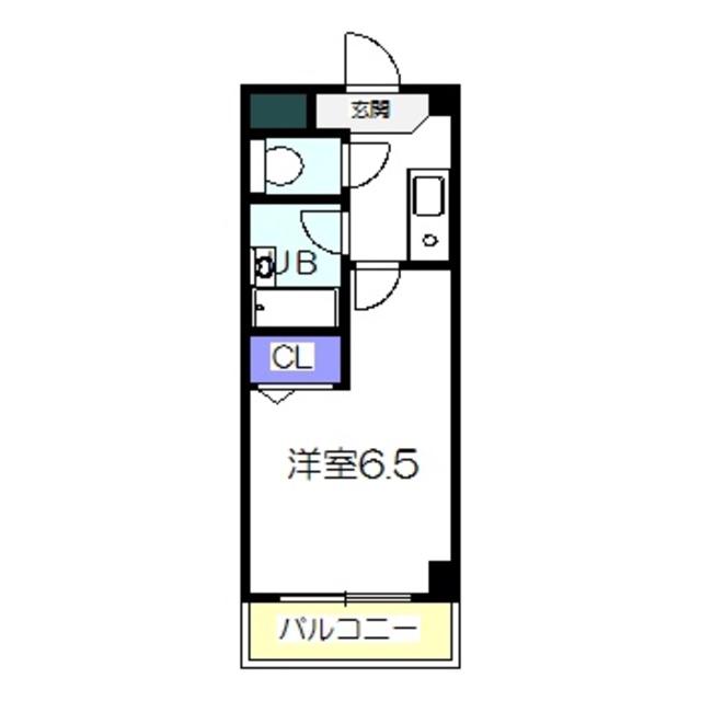GRAND EXCEL 天美(1K/2階)の間取り写真